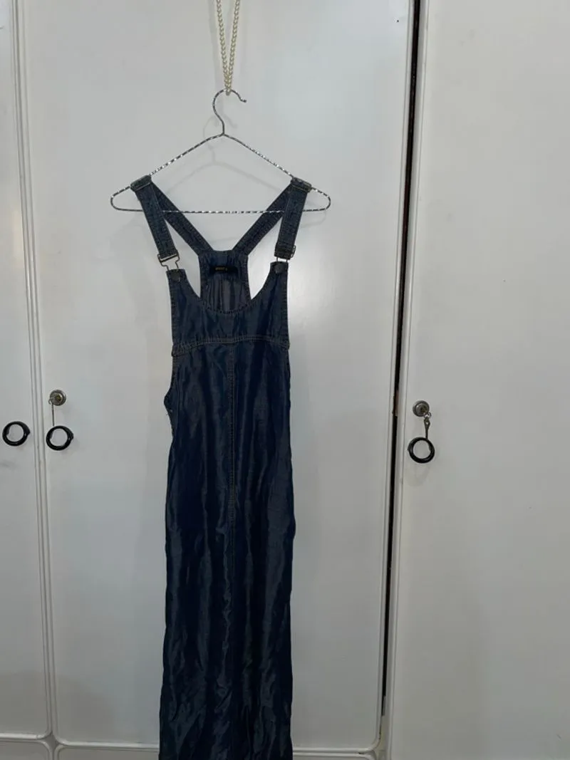 (Dusts) Overall baju kodok jeans denim vintage casual vibes photo 1
