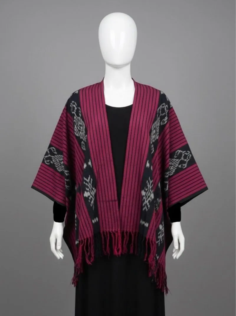 Outer Etnik Tenun Ikat – Timeless Heritage Style 🖤 photo 1