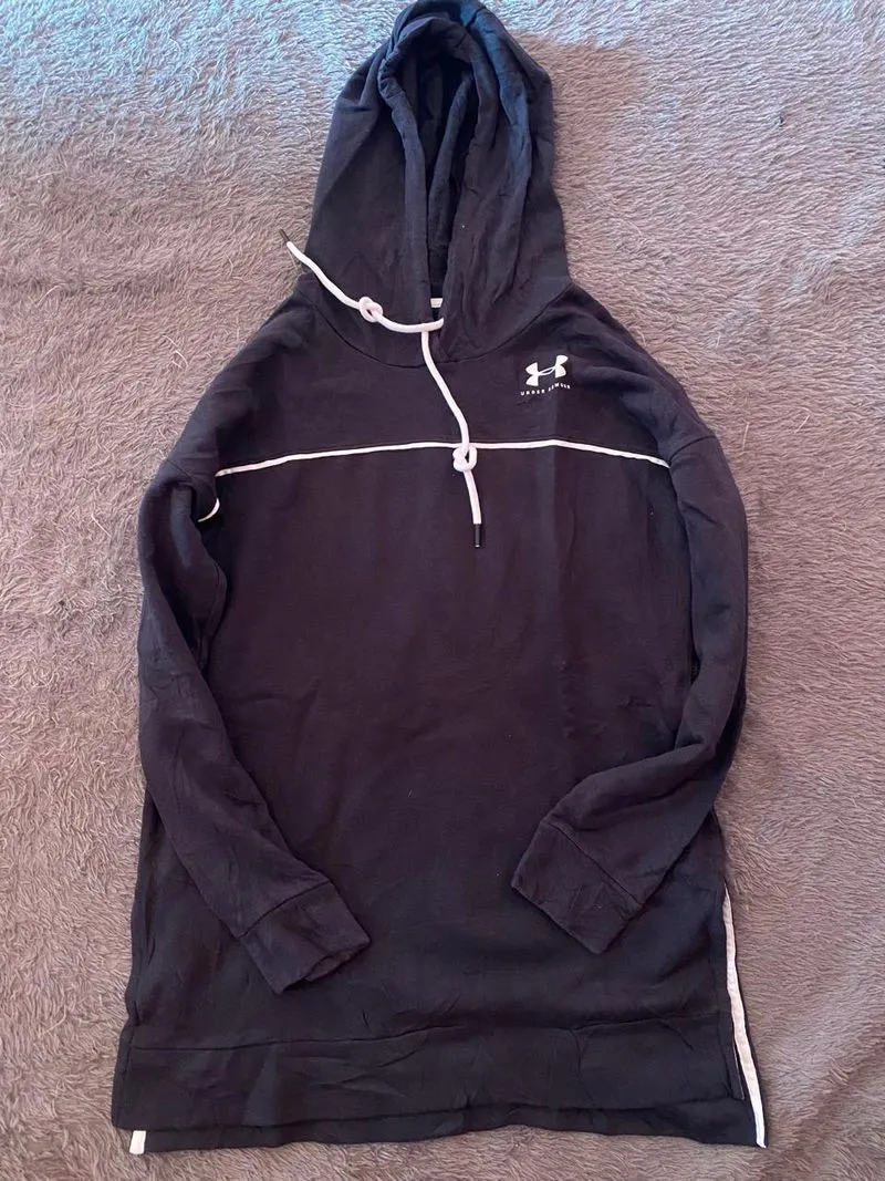 Hoodie Brand Under Armor Navy Made In Malaysie photo 1