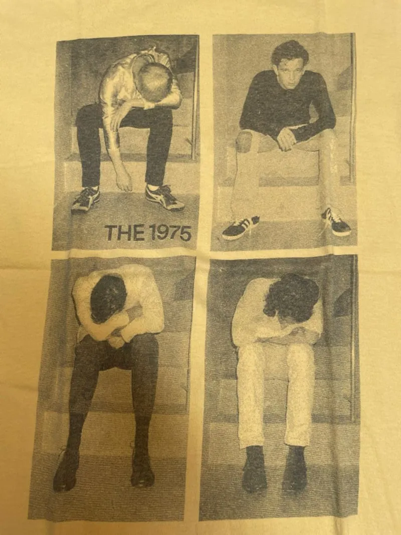 The 1975 Band Tshirt Size S photo 1
