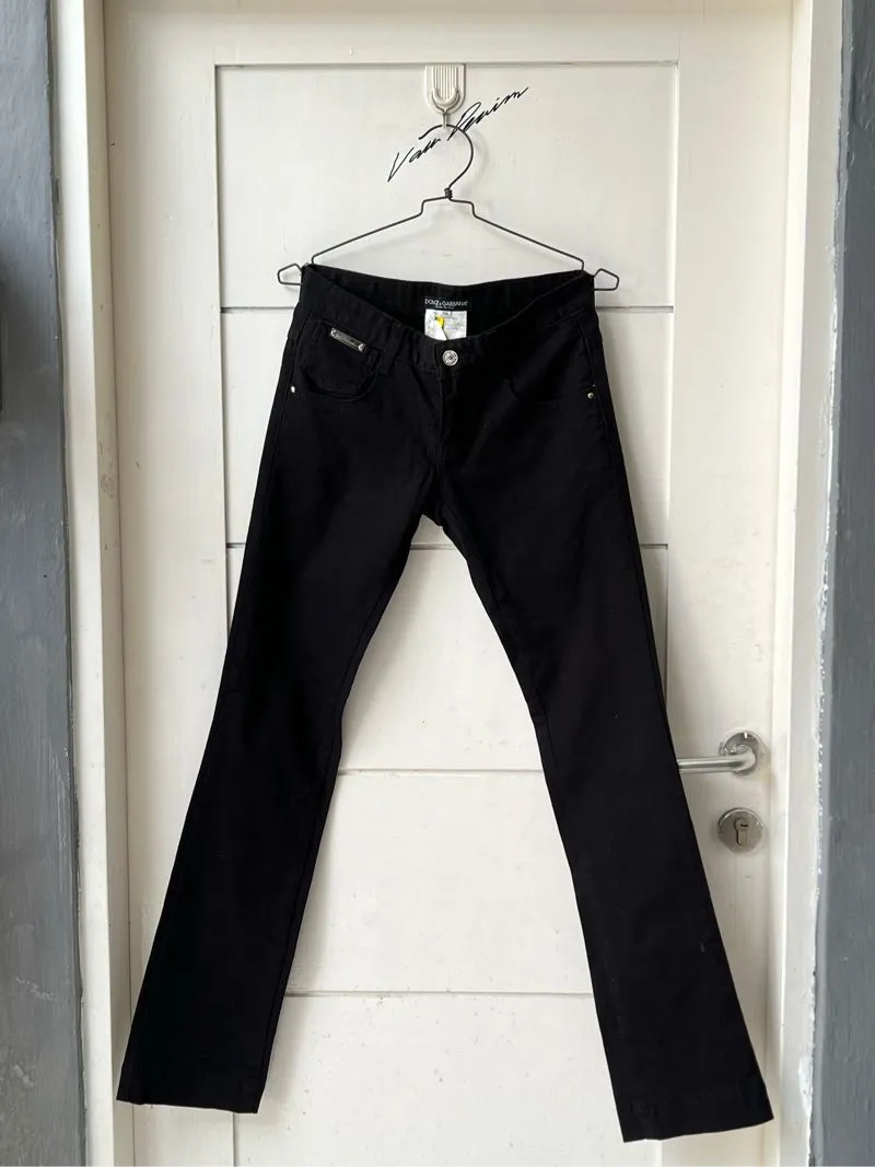 Dolce & Gabbana Black Long Pants  photo 1