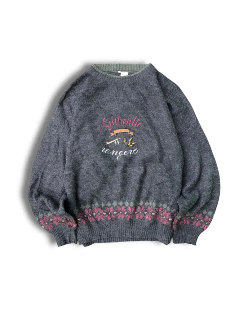 Knitwear Oversize Vintage Art Wool photo 1