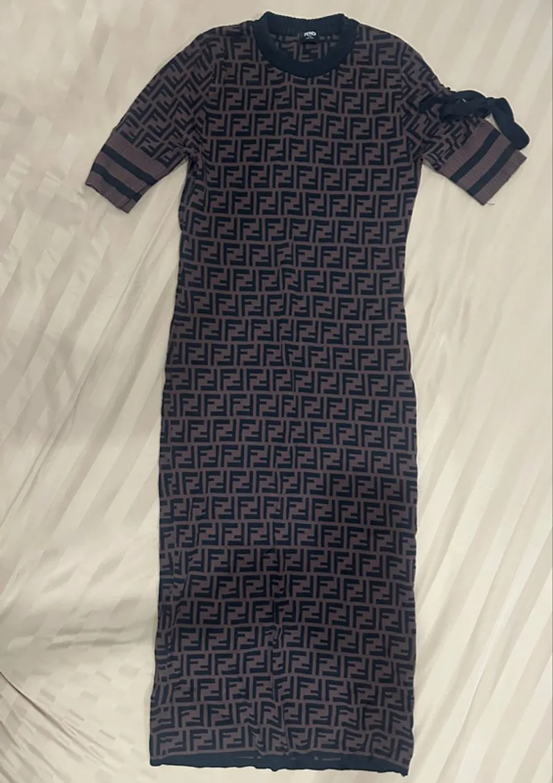 Black Brown F Dress photo 1