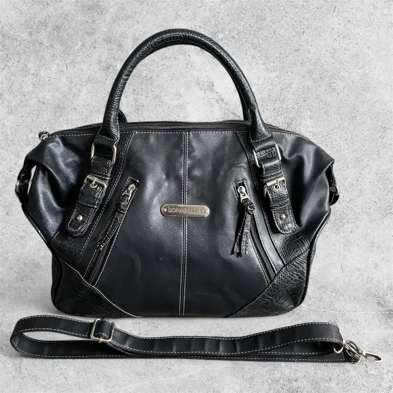 Sophie Martin Bag - Vintage Bag - Y2K Bag - Tas Hitam photo 1
