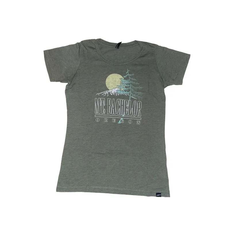 Kaos Techstyles Sportswear Mt. Mount Bachelor Oregon T-shirt photo 1