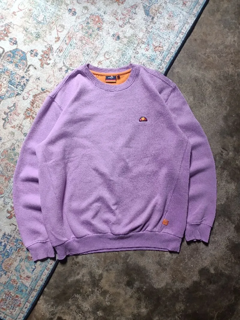 Crewneck Ellesse Simpel Logo Basic Streetwear Skater Luxury photo 1
