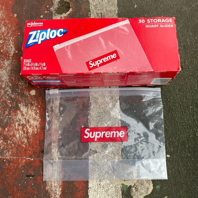 Supreme ziploc bag photo 1