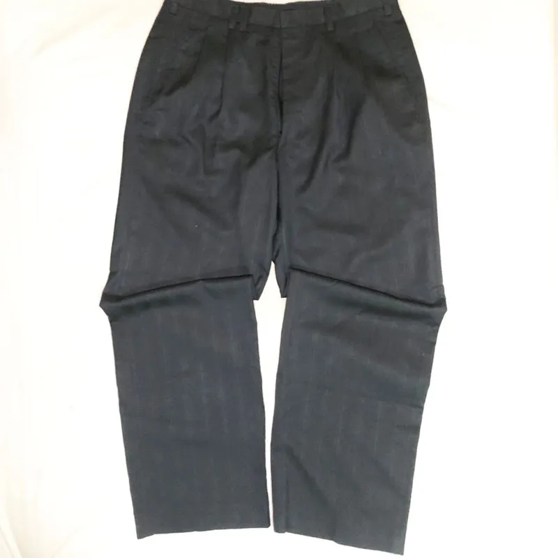 Japanese Brand Dark Grey Baggy Fit Trousers photo 1