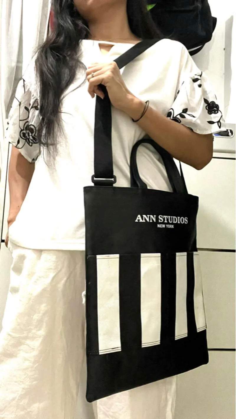 ann studios tote bag file bag photo 1