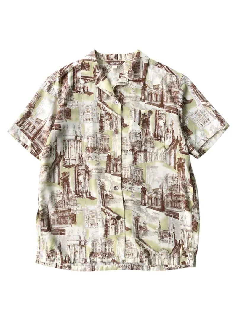 Vintage silk shirt Sentier Japan 90s  photo 1