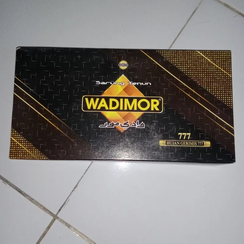 WADIMOR sarung tenun motif Hujan Gerimis 777 photo 1