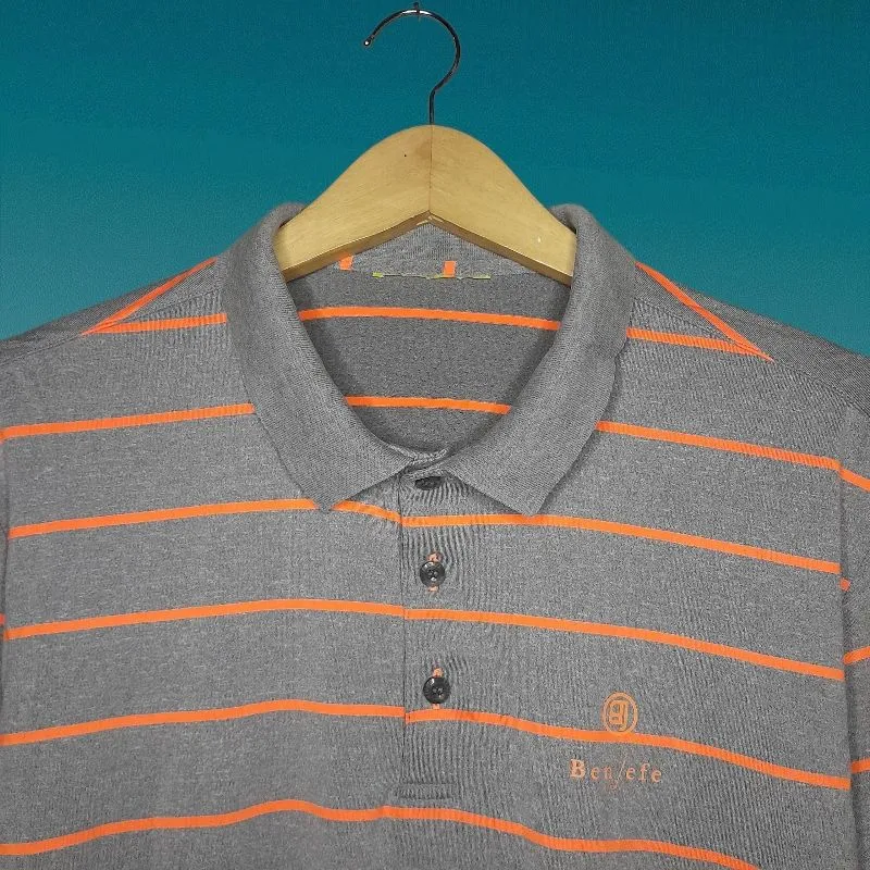BENJEFE GOLF Kaos Kerah Olahraga Pria, Atasan Olahraga Pria photo 1