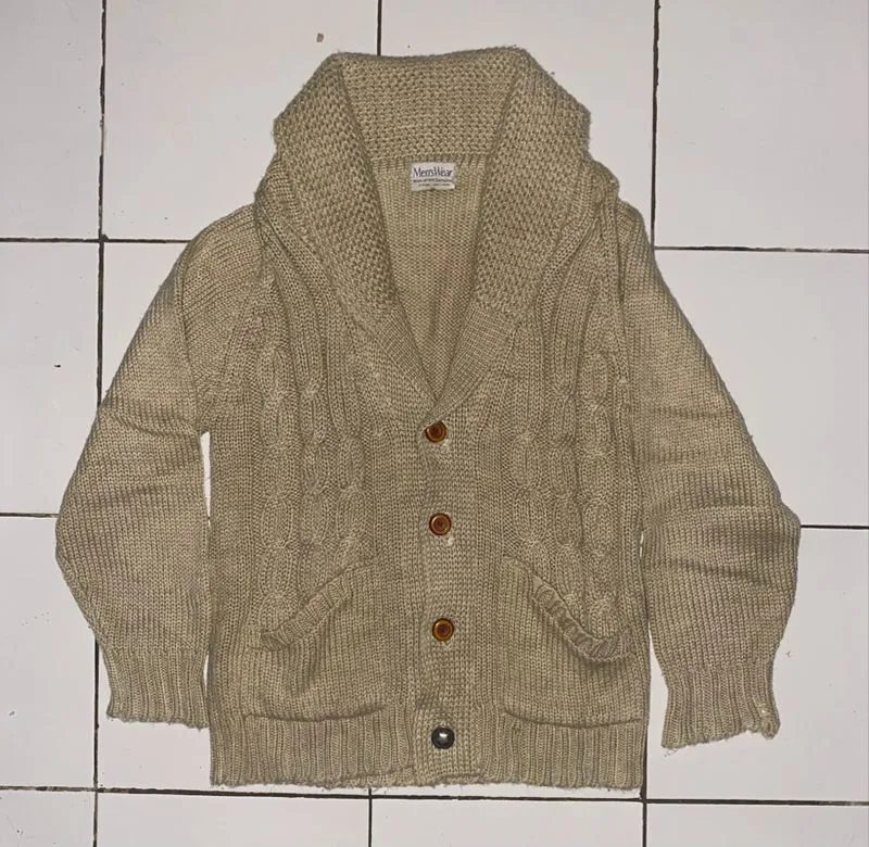 Cardigan shawl collar japan menswear photo 1