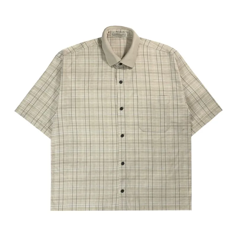 (BS-435) Carlo Farini - Plaid Boxy Shirt/Kemeja Boxy Skena K photo 1