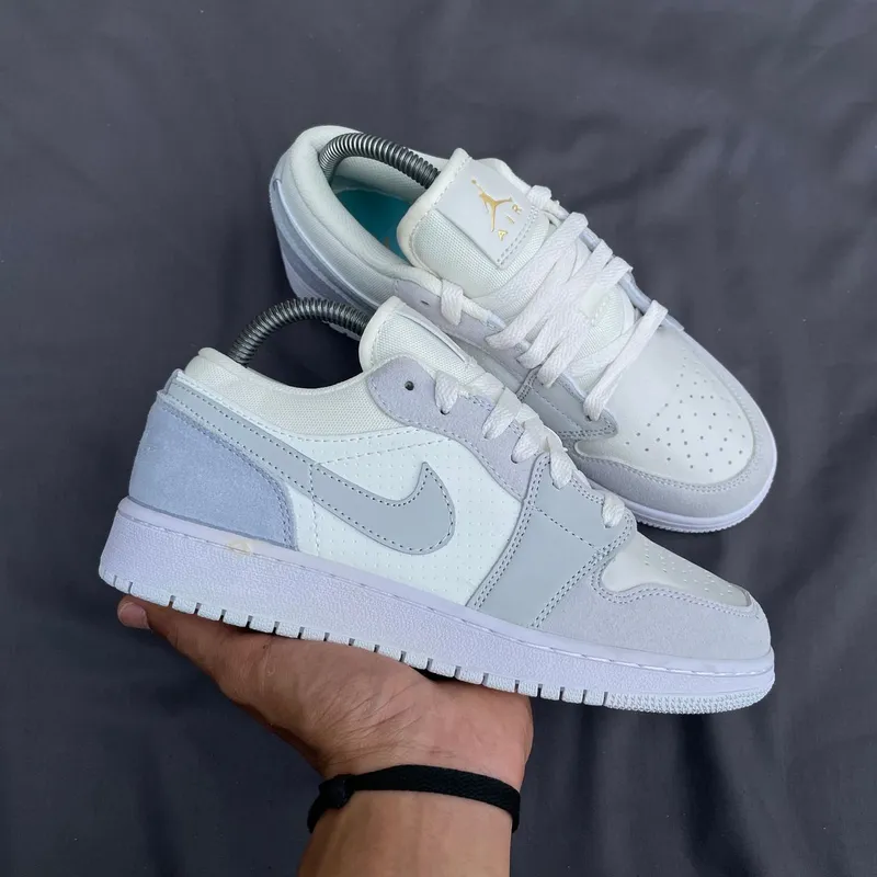 Nike Air Jordan Lolita Fairy Sneakers Wanita silver white photo 1