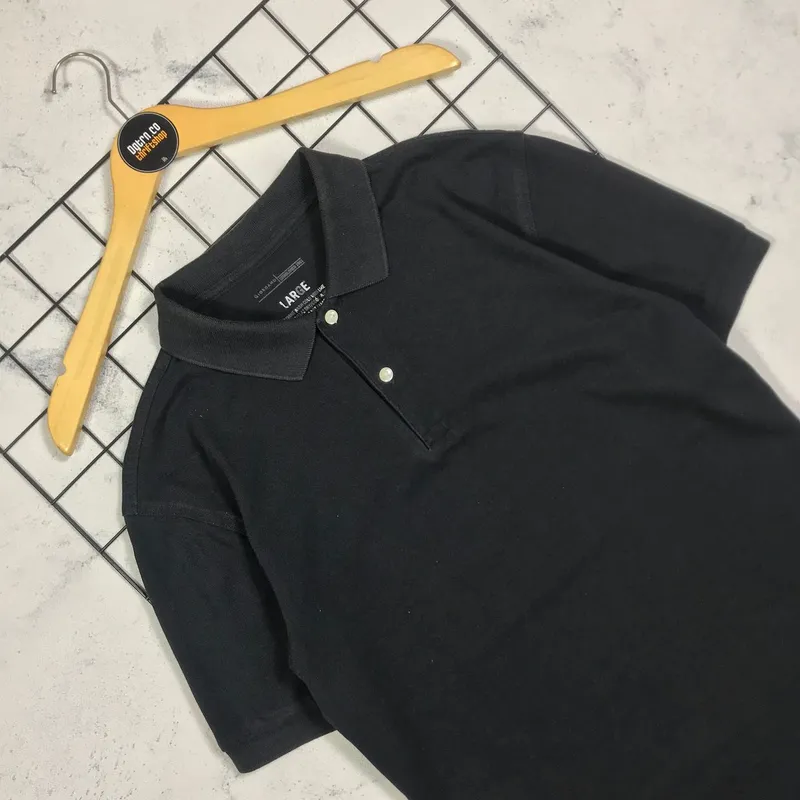 Giordano Casual Polo shirt Pria black photo 1