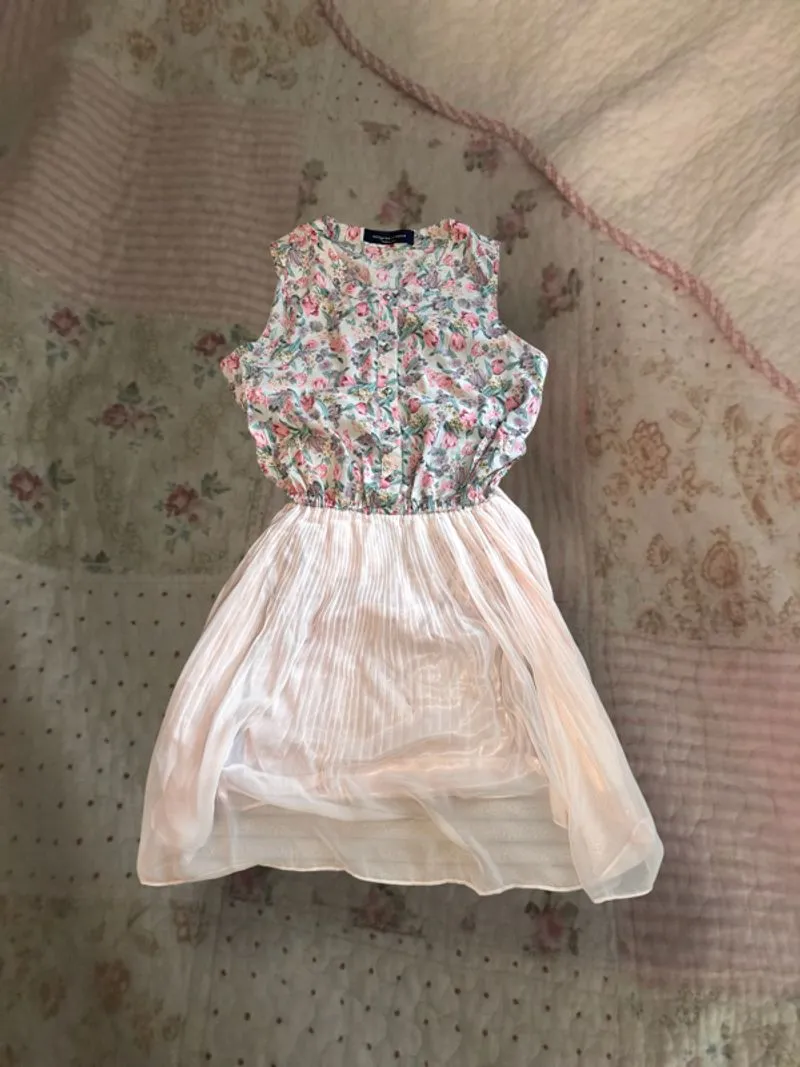 Floral Dress Coquette Luxury Korean | baca deskripsi photo 1