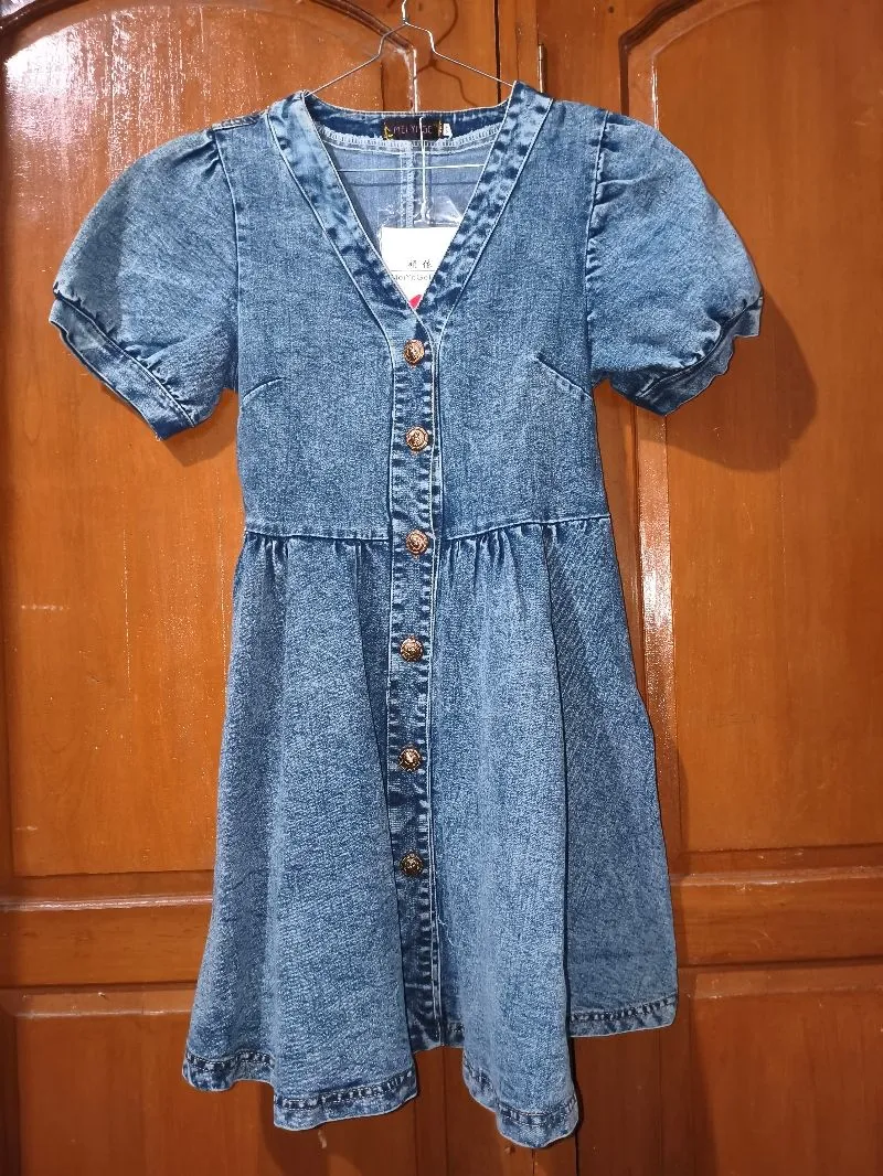 Mini Dress Jeans photo 1