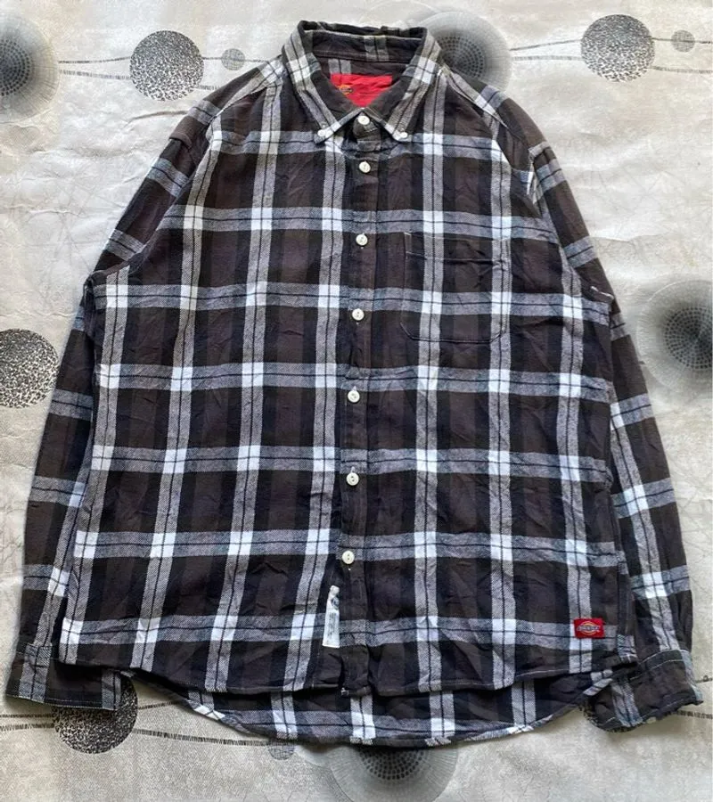 Kemeja flannel dickies photo 1