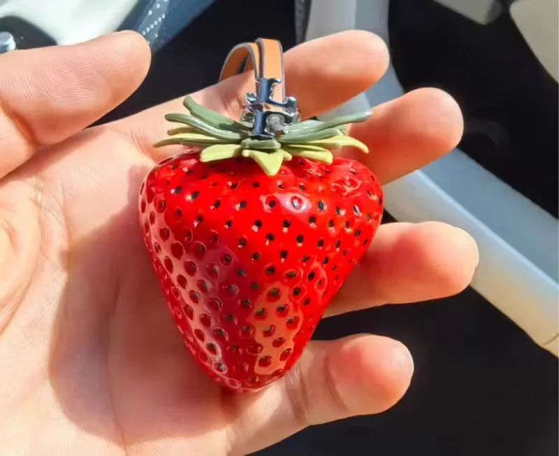 Bag Charm Strawberry Tory B**** photo 1