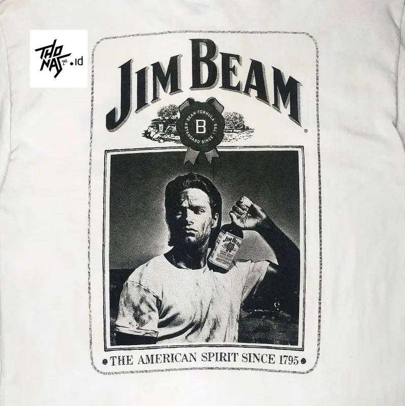 Streetwear Casual T-shirt Pria white photo 1