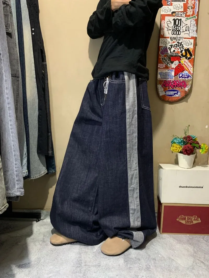 DENIM PANTS UNIQUE photo 1