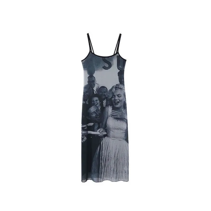 Going out dress Wanita white black photo 1