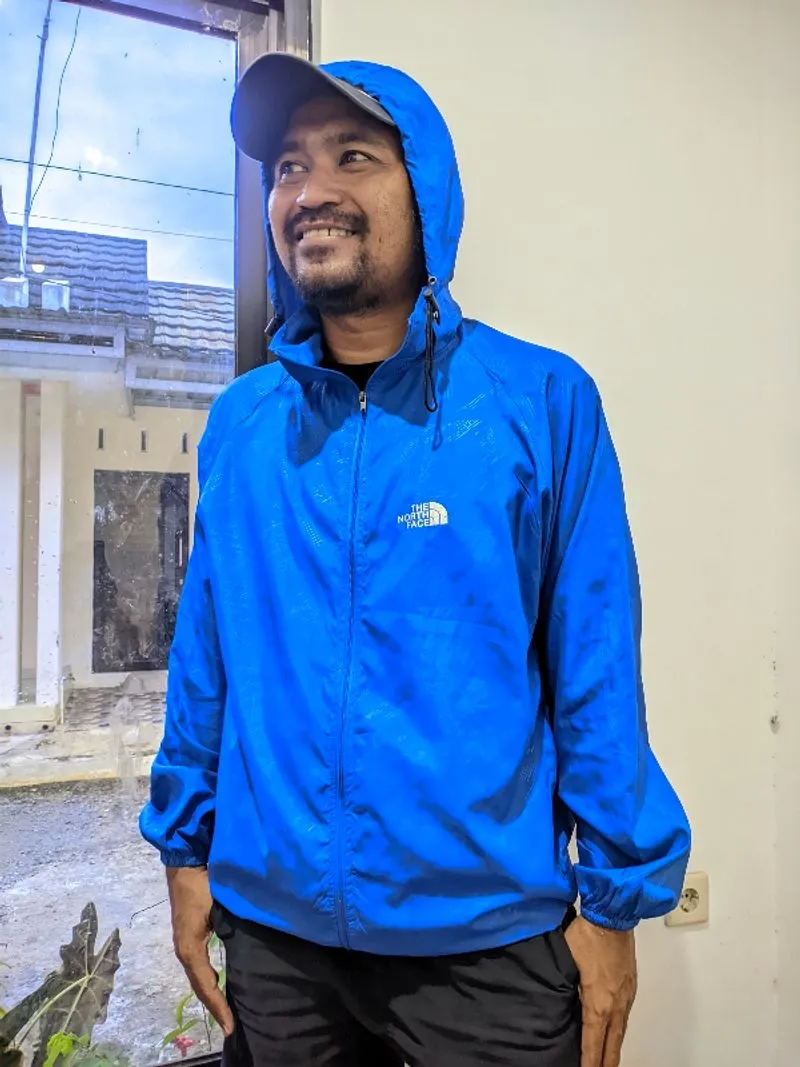 Jacket runing TNF photo 1