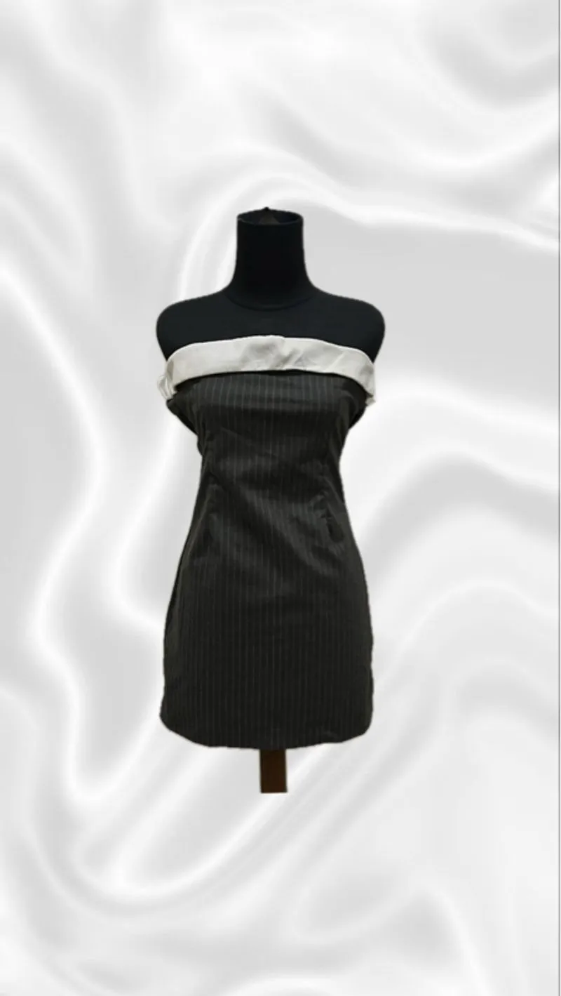 STRIP DRESS photo 1