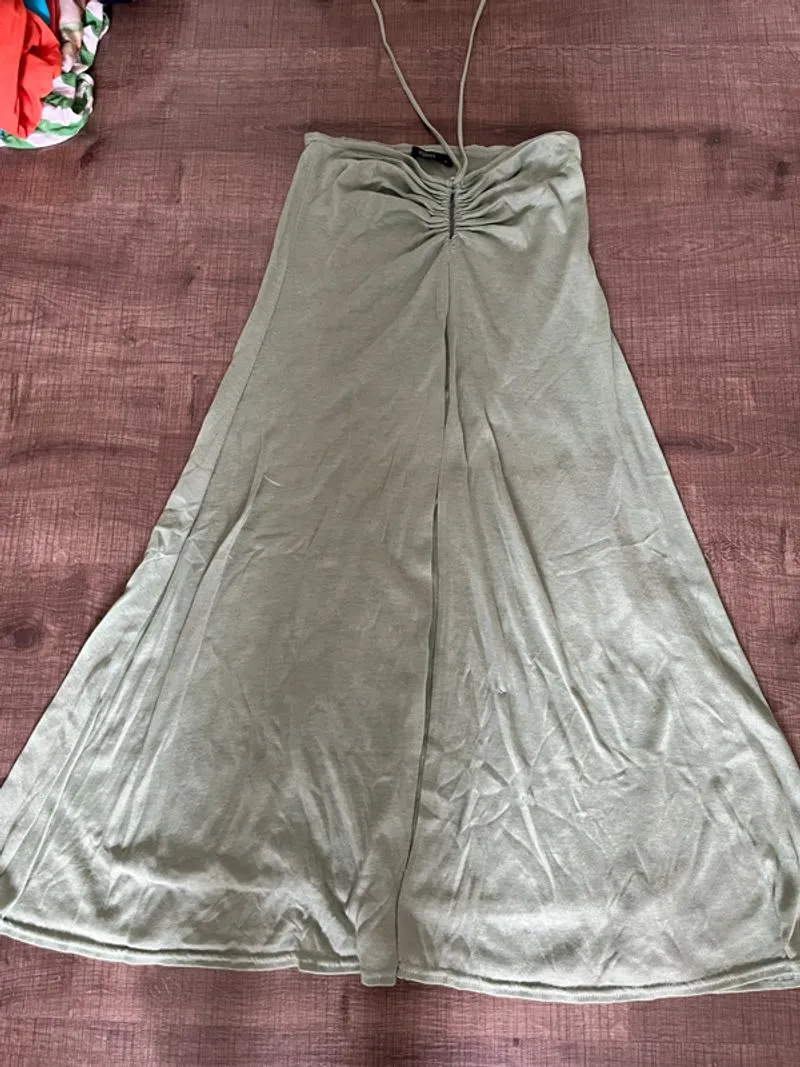 Dress midi helterneck hijau ,mphosis  photo 1