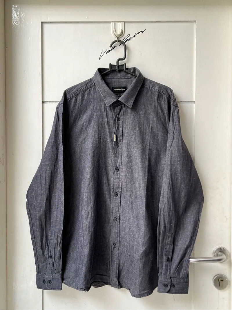 Massimo Dutti Grey Shirt photo 1