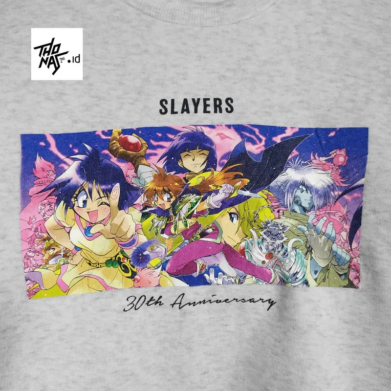 Rare Crewneck Rare Slayers 30th Anniversary Anime Manga Swea photo 1