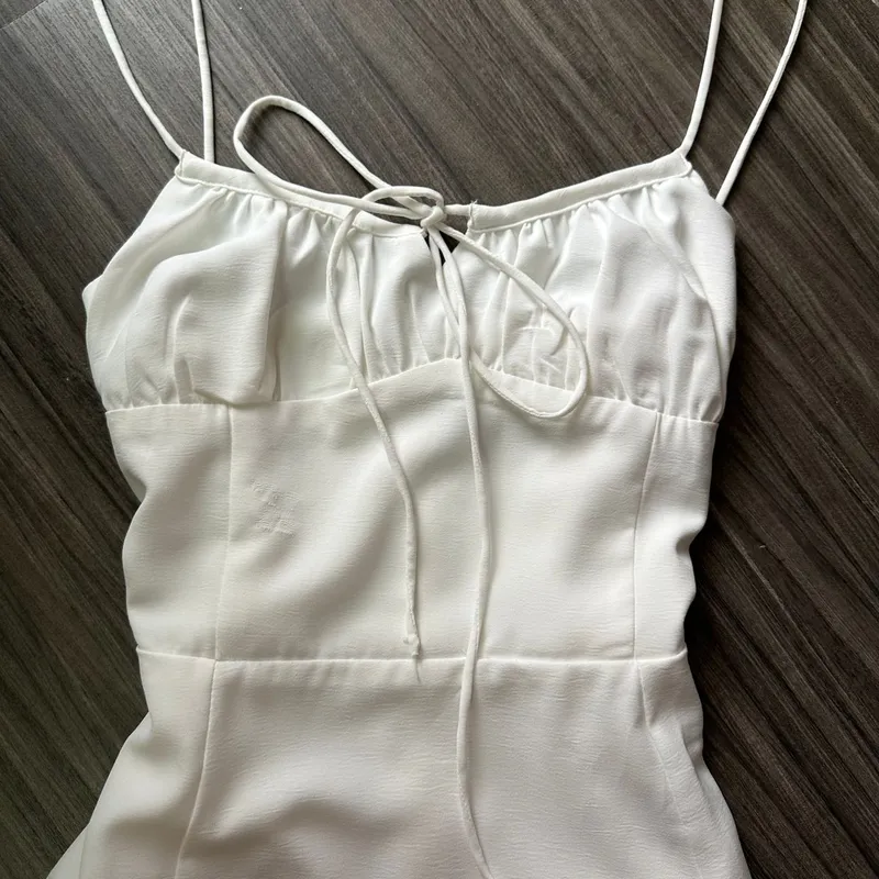 Summer dress Wanita white photo 1