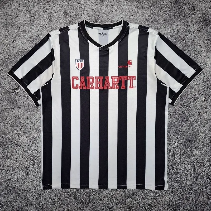 Carhartt WIP S/S Striker T-Shirt - Black White photo 1