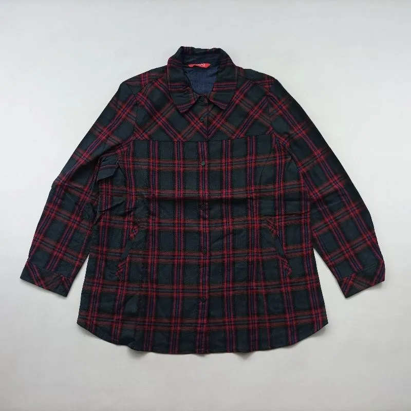 Croc shirt parka size XL wanita H126 photo 1