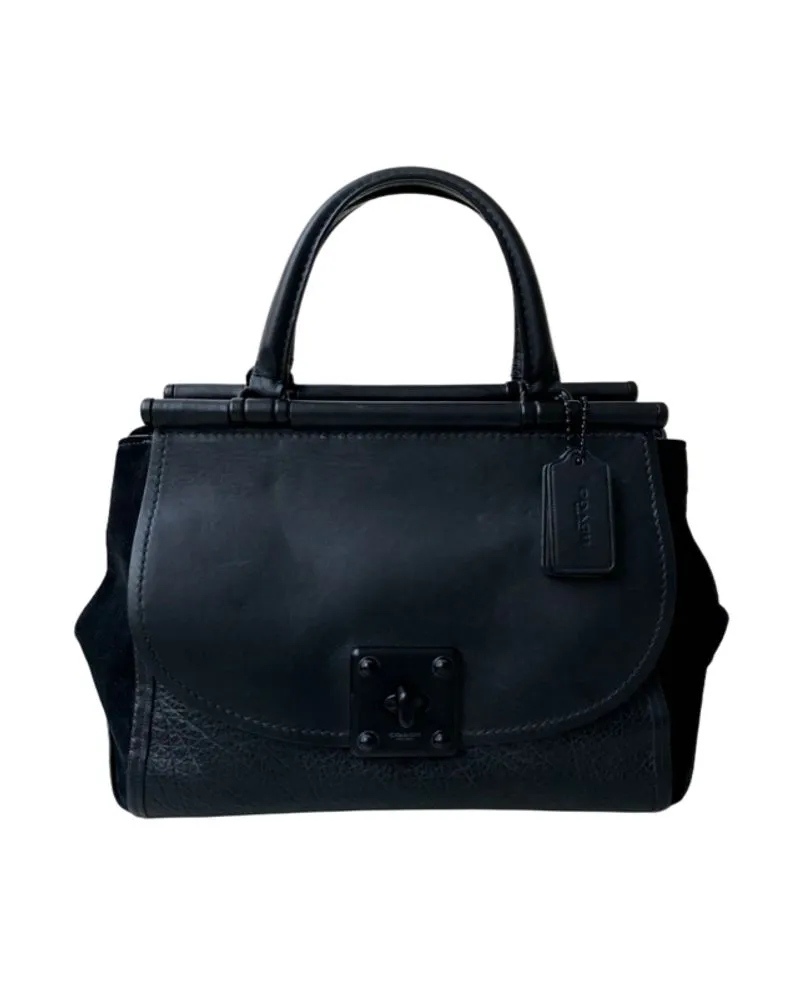 Coach Black Satchel Drifter Bag photo 1
