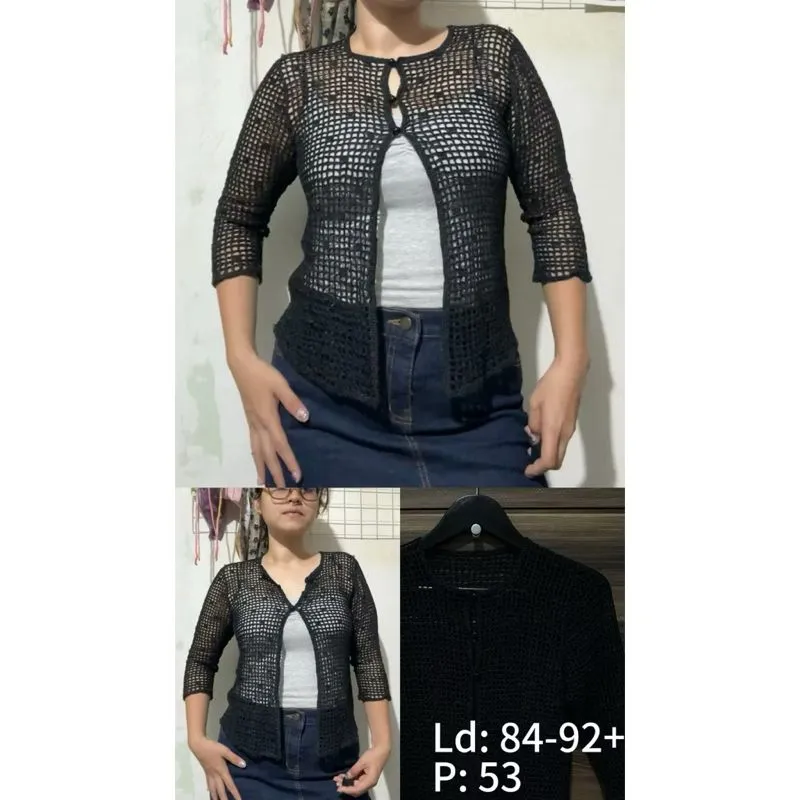 outer rajut cardigan wanita photo 1