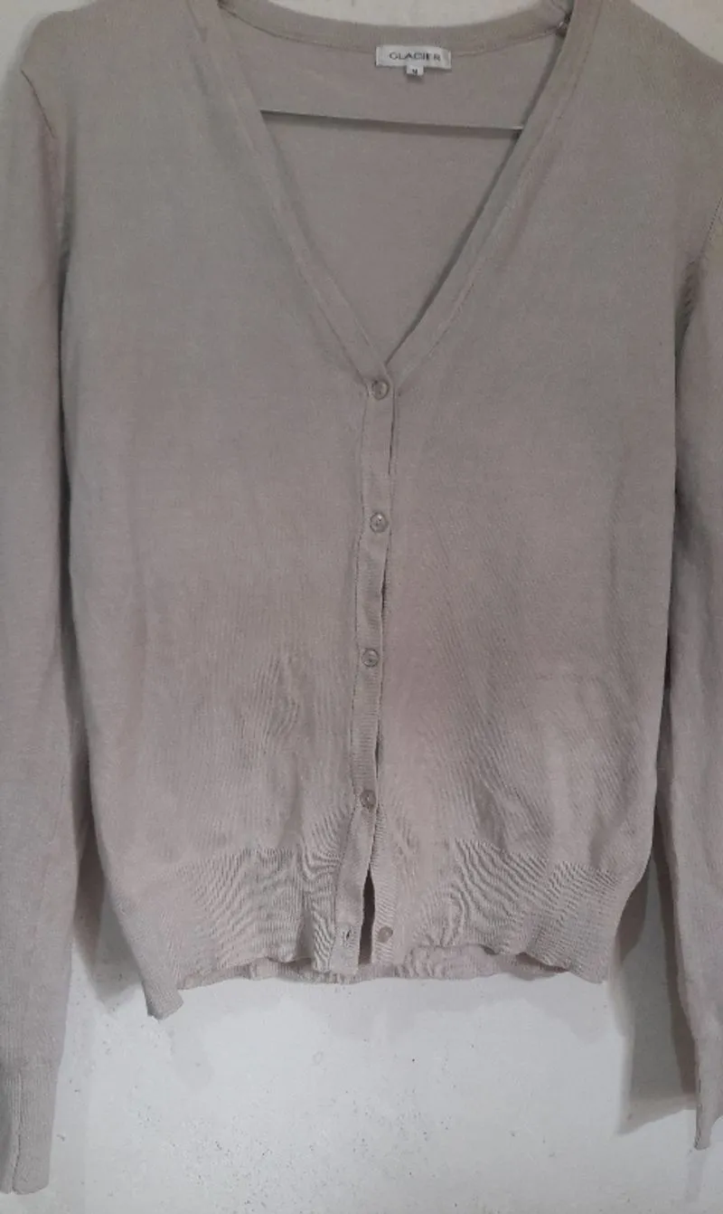 CARDIGAN VNECK GLACIER photo 1