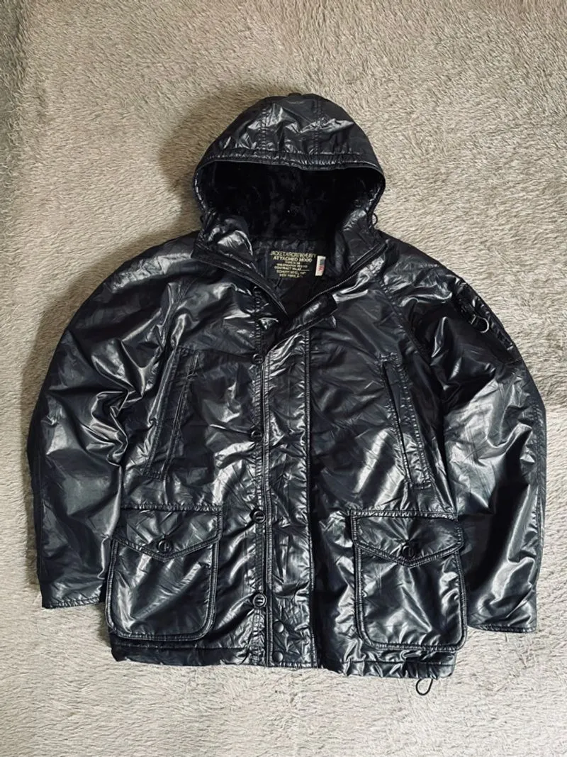 Schoot vintage glass shimmer down jacket avirex photo 1