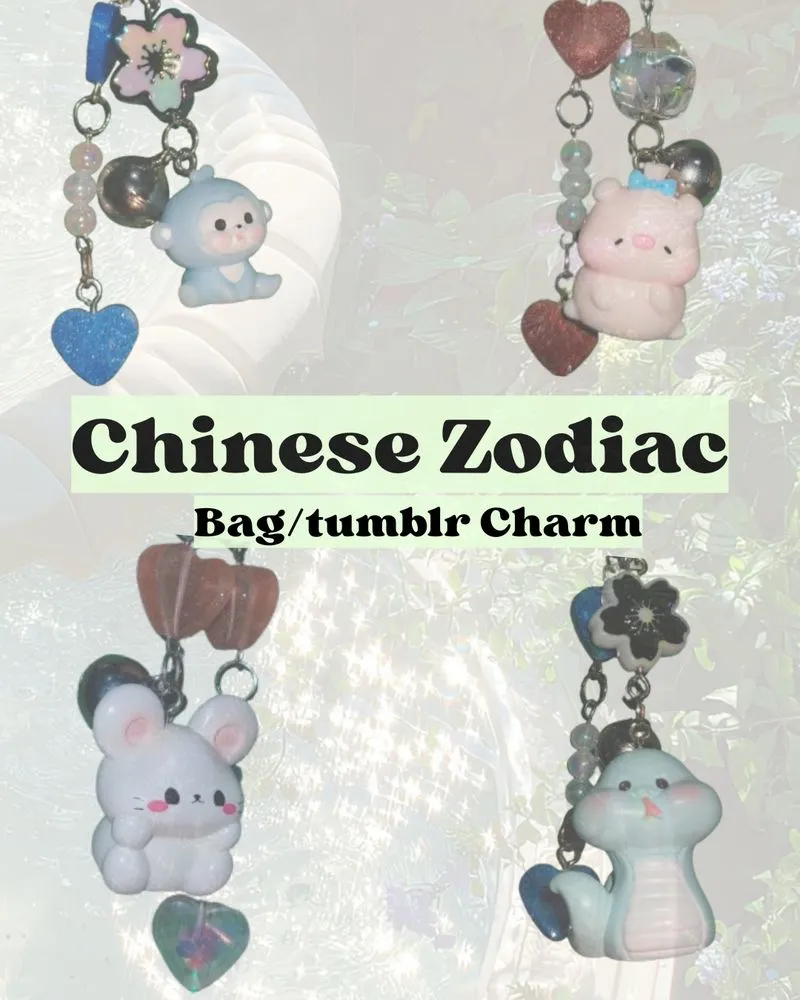 [Bag/Tumblr Charm] Chinese Zodiac Series photo 1