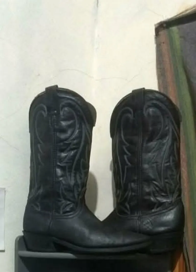 laredo cowboy boots made in usa photo 1