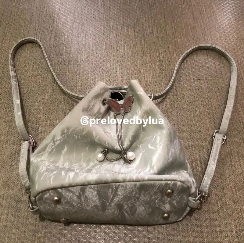 Tas Ransel Mini - Silver photo 1