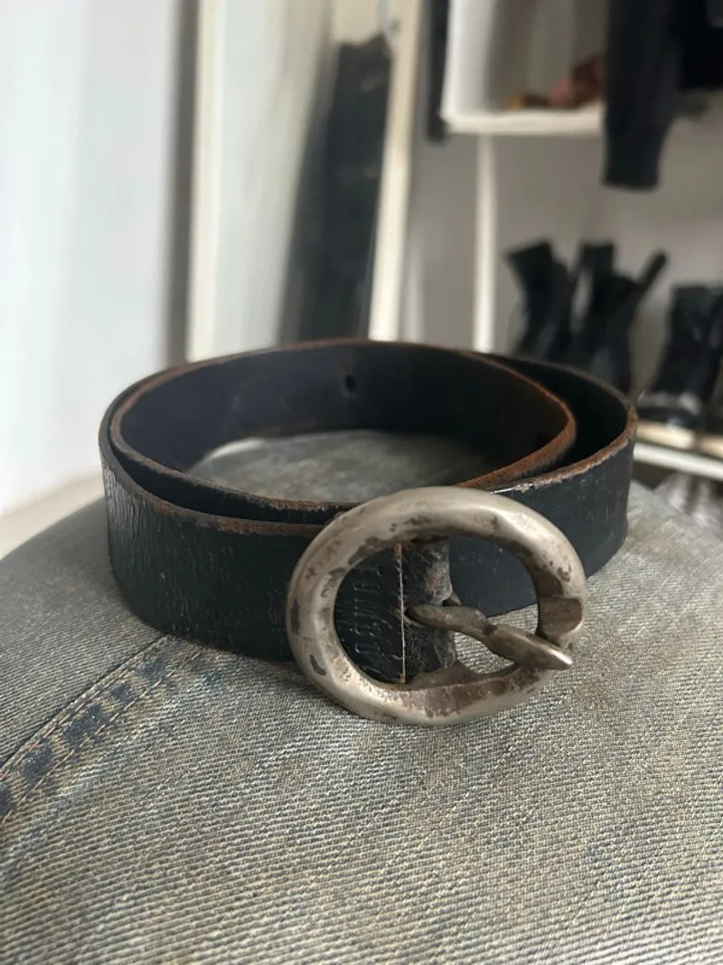 Tomboy Black Leather Belt photo 1