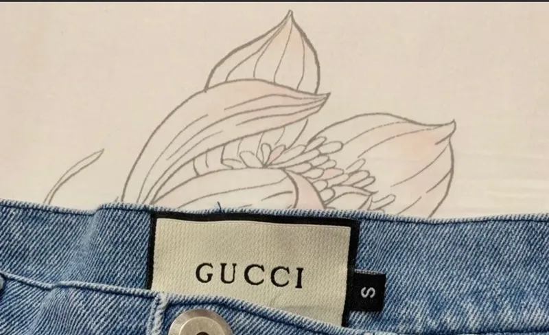 Gucci Casual Short Wanita blue photo 1