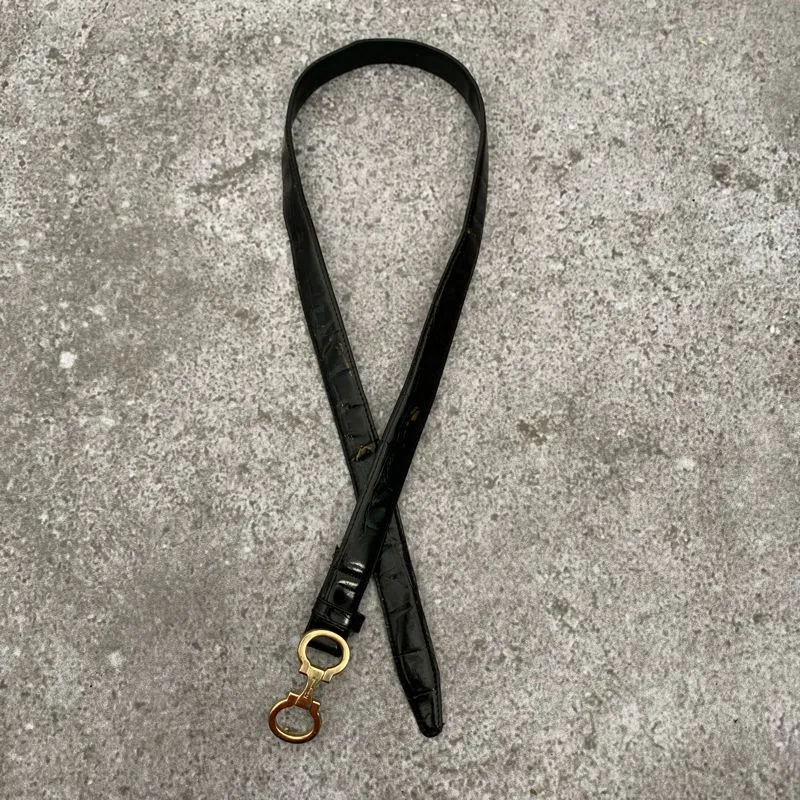 Belt woman black photo 1