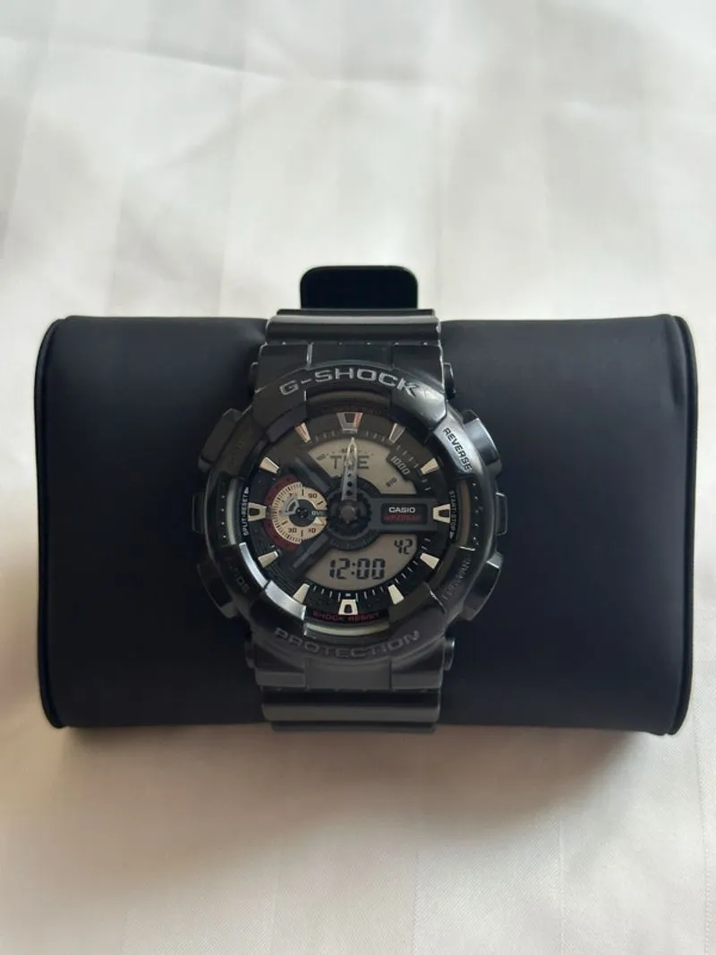 Gshock GA110 classic black digital analog watch G-shock photo 1