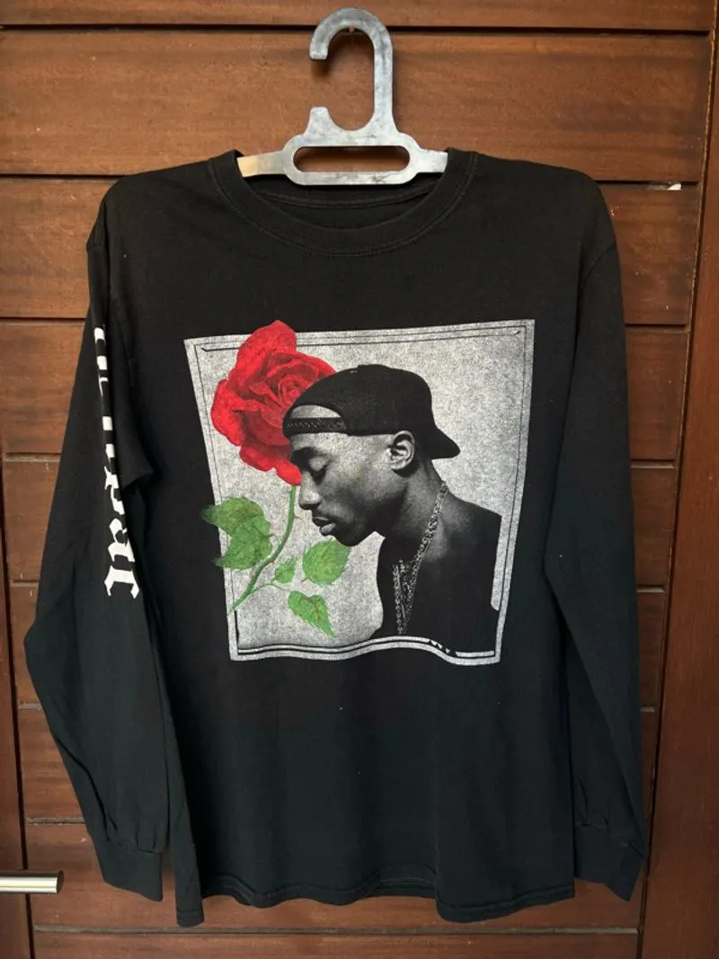 Kaos Tupac Rap tee Long Sleeve photo 1