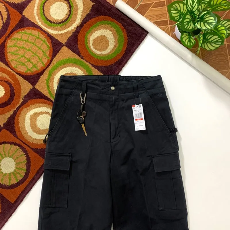Cargo Pants Vintage E*LLESSE Charcoal Black - Size 32 photo 1