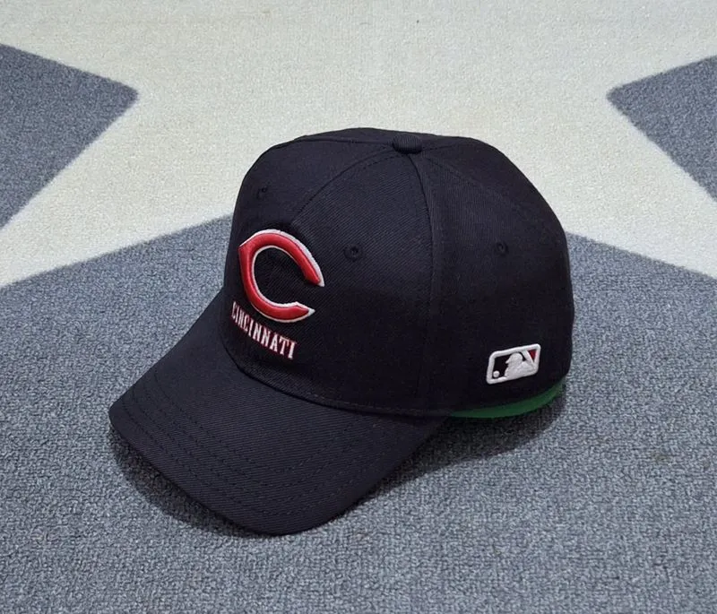 Topi mlb C cincinnati hitam black 2nd pl bekas seken second photo 1