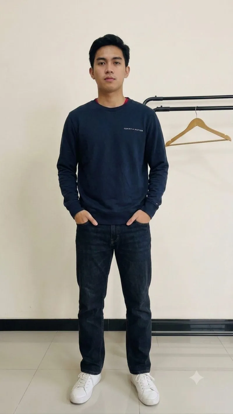 Kaos Tommy hilfiger longsleeve photo 1